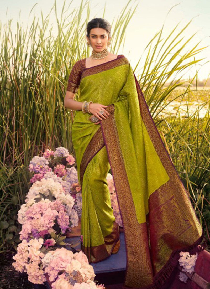 Parampara Vol-3 Pankh New Latest Designer Ethnic Wear Silk Saree Collection